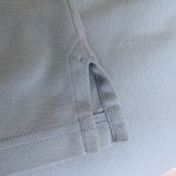 Lands' End Men's Polo Shirt - Soft Blue - Picture 5 of 7